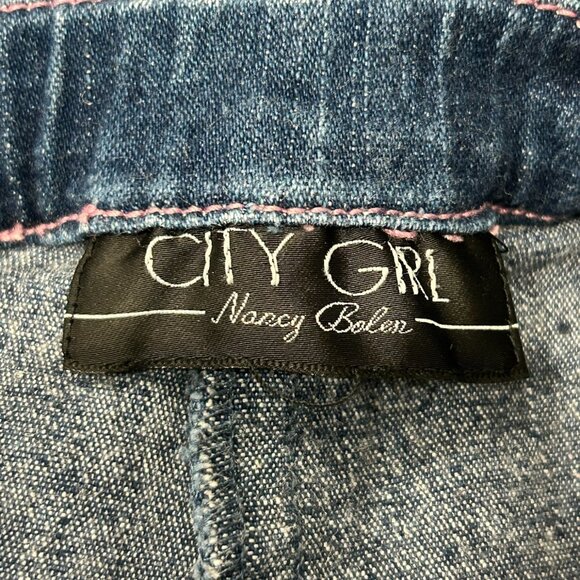 Vintage City Girl Nancy Bolen Denim High-Waist Pants Y2K Revival - Picture 4 of 7